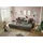 ed exciting design Big-Sofa Cord 2-Sitzer Grau