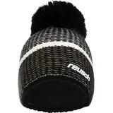 Reusch Unisex Erwachsenen Noah Warm, Winddicht Beanie-Mütze, 7785 Black/Brindle, Einheitsgröße EU