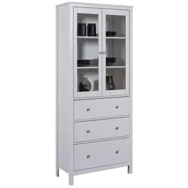 Interlink Vitrine Chilly Holz  Weiß