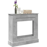 Kaminumrandung Betongrau 90x30x90 Cm Holzwerkstoff