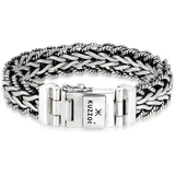 KUZZOI Armband 925 Sterling Silber in silber, | Gr.: 21 cm