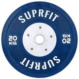 SF SUPRFIT Hantelscheiben 50mm - Gewichtsscheiben aus Hartgummi, 20 kg, (1-tlg), 50mm, Gewicht: 5 - 25 kg in vers. Farben