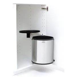 Brabantia Einbaumülleimer 15 l Schwarz