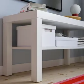 IKEA LACK TV-Bank 90x36x35 cm Weiß Metall