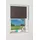 K-HOME Seitenzugrollo Thermo Klemmfix-Rollo 90 x 150 cm braun