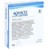 KOHLPHARMA GMBH Aquacel Extra 5x5 cm Kompressen