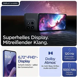 Motorola Moto g56 5G 8 GB RAM 256 GB PANTONE Dazzling Blue