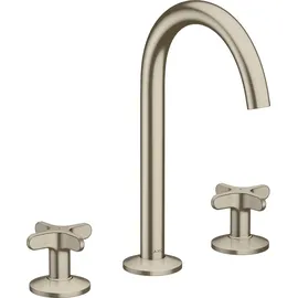 Hansgrohe One 3-Loch Waschtischarmatur Brushed Nickel
