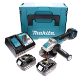 Makita DGA519RGJ inkl. 2 x 6,0 Ah + Makpac