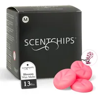 Scentchips® After Night Wax Melts – Elegante Abendmischung mit Moschus, Amber & sanften Blumennoten – Premium Lang anhaltende Duftwachse für Duftbrenner – Hausparfüm Duftchips – M Größe 13 Stück
