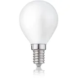 Hellum LED-Tropfenlampe G45, E14, 2,2 W, Glas matt, 250 lm