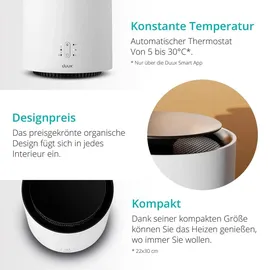 Duux Threesixty 2 Smart 1800 W Weiß