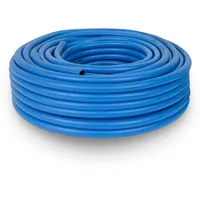 Eberth Druckluftschlauch 40m Länge, Kompressor Schlauch mit 6mm x
