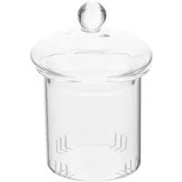 MUELODSIC Teekanne Ersatzdeckel mit Teekannensieb aus Glas 600ml Filtersieb für Teekanne Kreativer und Abnehmbarer Teefilter für Zuhause und Büro