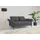 sit&more 3-Sitzer SIT & MORE "Emely, inkl. Sitztiefenverstellung", grau, B:199cm H:92cm T:123cm, 90% Polyester, 10% Polyamid, Sofas, wahlweise mit Bettfunktion, Kopf- & Armteilverstellung