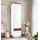 Priess Drehtürenschrank 48 x 193 x 56 cm Lila/Weiß