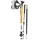 Leki Cross Trail FX Superlite 110 - 130 cm weiß-rot-schwarz