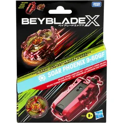Hasbro - Beyblade X Soar Phoenix Deluxe Schnur-Starter Set