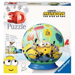 Ravensburger 3D-Puzzle 72 Teile Ravensburger 3D Puzzle Ball Minions 11179, 72 Puzzleteile