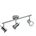 WOFI 43 cm Chrom Glas Kunststoff