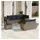 vidaXL Gartensofa-Set 8-tlg. grau Polyrattan