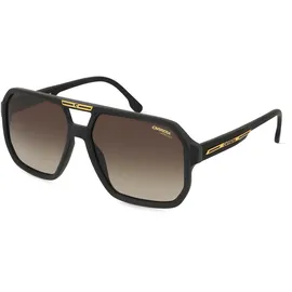 Carrera VICTORY C 01/S Herren-Sonnenbrille Vollrand Pilot Kunststoff-Gestell, schwarz