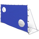 vidaXL Fußballtor mit Torwand 240x92x150 cm