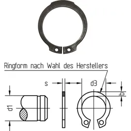 Dresselhaus 4499/000/06 8547 Sortiment Sicherungsring