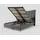 xl moebel gmbh s Boxspringbett Elegantes Kopfteil für maximalen Komfort und Stil - Grau