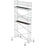 Günzburger Steigtechnik Rollgerüst 0,75 x 3,0 m mit Fahrbalken Plattformhöhe 5,45 m