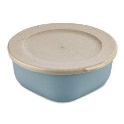 Koziol Frischhaltedose CONNECT BOX mit Deckel, 700 ml, Langlebige Brotdose um Lebensmittel frisch zu halten, Farbe: blau