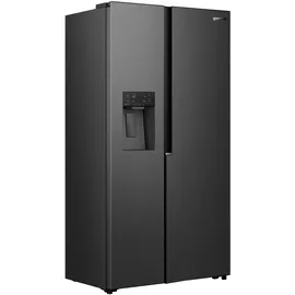 Gorenje NRS917E61BX Side-by-Side (528 l, 1786 mm hoch, schwarz inox)