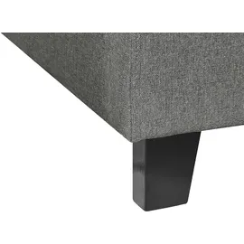 Beliani Polsterbett 180 x 200 cm Grau