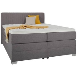 Boxspringbett Plura Grau ca. 180x200cm