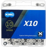 KMC X10L Kette silber