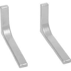Wandhalter Silberfarben aus Metall