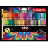 Stabilo Pen 68 ARTY Kartonetui 65 St.