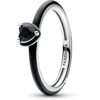 Pandora ME Schwarzes Chakra Herz Ring 193088C01 Damenring