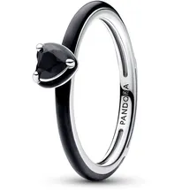 Pandora ME Schwarzes Chakra Herz Ring 193088C01 Damenring