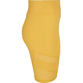 URBAN CLASSICS High Waist Tech Mesh Cycle Shorts Orange M