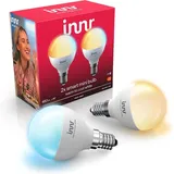 Innr Zigbee Smart Lampe E14 Mini, funktioniert mit Hue* und Alexa, Warmweiß bis Kühlweiß, Glühbirne, dimmbar, 460 lm, 4,5 W, 1 Stk.)