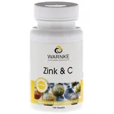 Warnke Vitalstoffe Zink & C Kapseln 100 St.