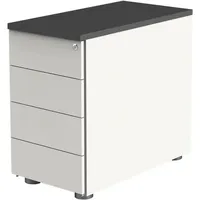 Kerkmann Move Anstellcontainer 43 x 76 x 80 cm weiß