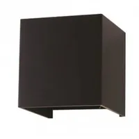 V-Tac LED-Außenwandleuchte Schwarz inkl. 6W 660lm 3000K