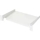 Renkforce RF-4746648 254 mm 10 Zoll Netzwerkschrank-Bodenblech Festeinbau Geeignet für Schranktiefe: ab 300 mm Lichtgrau (RAL 7035)