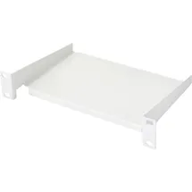 Renkforce RF-4746648 254 mm 10 Zoll Netzwerkschrank-Bodenblech Festeinbau Geeignet für Schranktiefe: ab 300 mm Lichtgrau (RAL 7035)