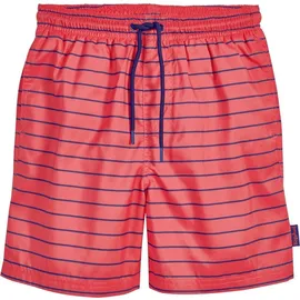 Playshoes Kinder Badeshort "Beach-Short Ringel" in Rot | Gr.: 86/92