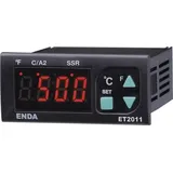Enda ET2011-RT-230 PID Temperaturregler Pt100 -100 bis +600 °C Relais 8 A, SSR (L x B x H) 71 x 77 x 35 mm
