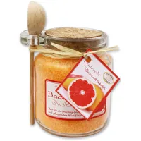 Florex Badesalz Blutorange mit Schafmilch Glas Holzlöffel 300 g
