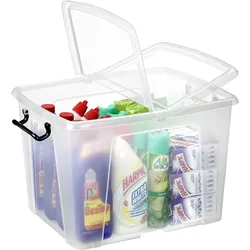 CEP Office Solution Strata HW674, Aufbewahrungsbox, Transparent, Rechteckig, Pol